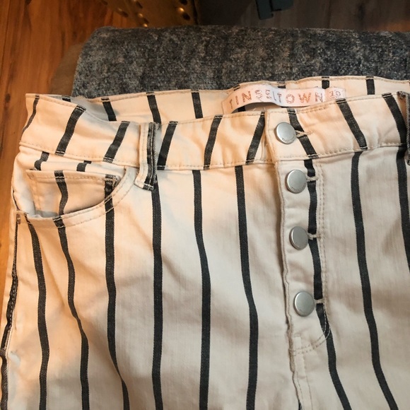 Rue 21 striped skinnies - Picture 2 of 6